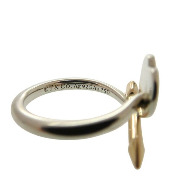 TIFFANY 18k Gold Love Ring - Picture 7 of 9